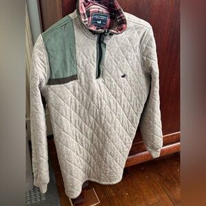 Southern Marsh Quilted 3/4 zip up